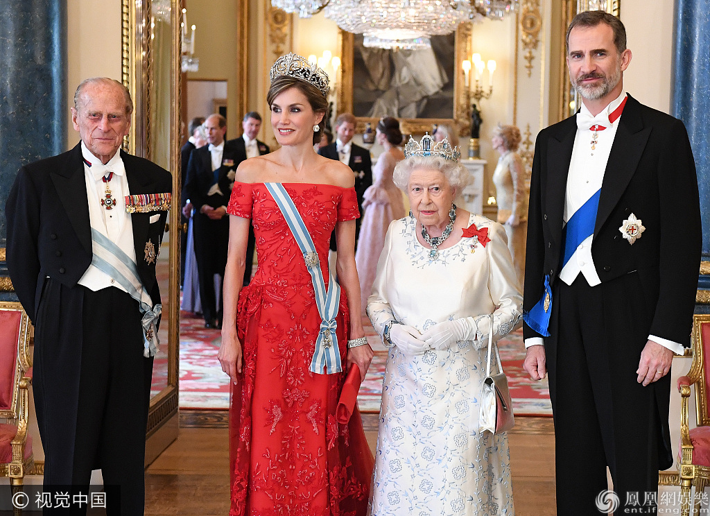 西班牙王妃与英国女王.